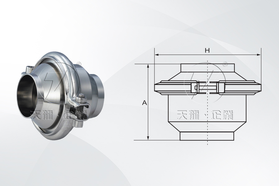 不銹鋼衛生級焊接式止回閥
